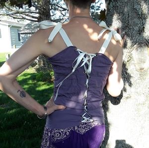 Handmade Embroidered Corset Top